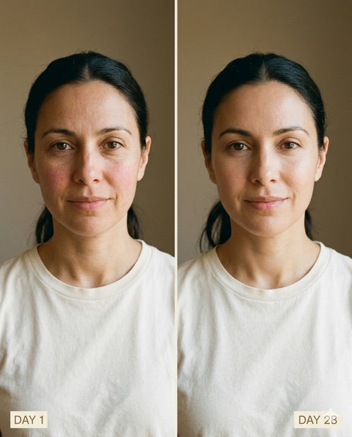Day 1 vs Day 28 results with AURÉA
